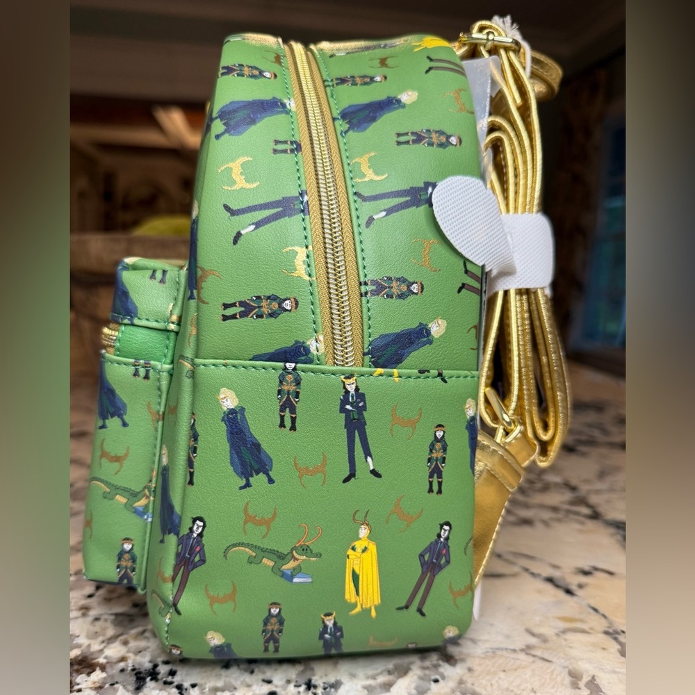NWT Loungefly Marvel Loki Variants EE Exclusive Mini Backpack - Picture 2 of 8
